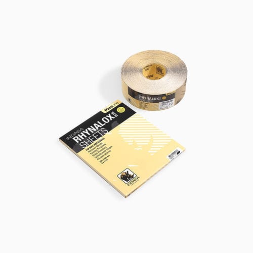 Lixa de óxido de alumínio - RHYNALOX PLUS LINE - INDASA - em papel / de resina / impermeável