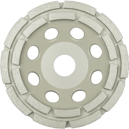 Rebolo para tratamento de superfícies - KLINGSPOR - plano / diamantado / para esmerilhadeira angular