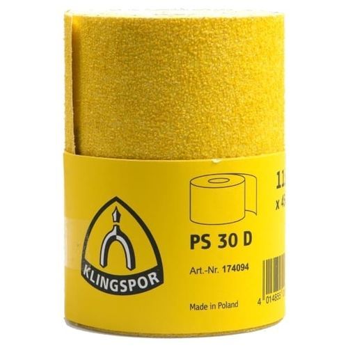 Rolo de lixa de óxido de alumínio - PS 30 D  - KLINGSPOR - em papel / de resina / para madeira