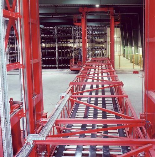 Armazém automático com colmeia - CTI Systems S.à r.l. - horizontal / para produtos longos / para perfis de alumínio
