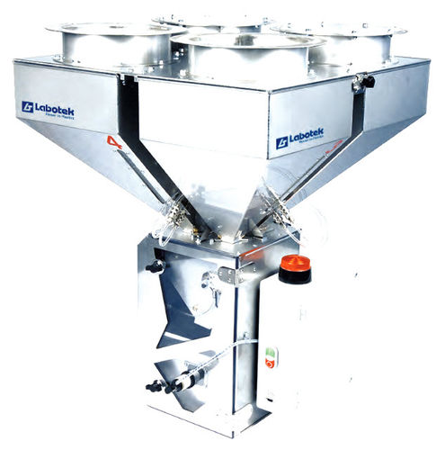 Dosador-misturador de granulados - max. 280 kg/h | GM1.5 - Labotek - gravimétrico / para a indústria do plástico