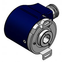 Encoder rotativo absoluto - EAMR 58 - 63 - Eltra S.p.a. - óptico / mecânico / 25 bits
