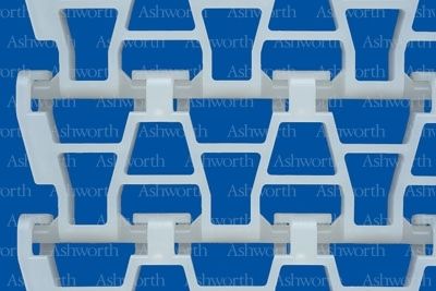 Correia transportadora modular - ChemGuard™ Prestoflex® - Ashworth Bros - em material plástico / industrial / resistente a ácidos