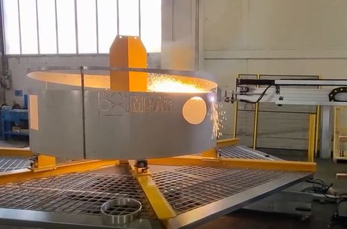 Sistema de corte para porta - IMCAR - com controle digital / automático / rotativo