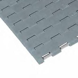 Correia transportadora modular - UCC series - REGINA - em material plástico / industrial / de alta resistência