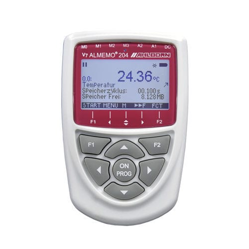Medidor com registrador de dados - ALMEMO® 202-S - Ahlborn Mess- und Regelungstechnik GmbH - de temperatura / de tensão / de condutividade térmica