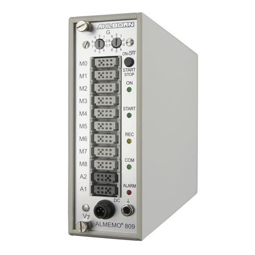 Registrador de dados de temperatura - ALMEMO® 809 - Ahlborn Mess- und Regelungstechnik GmbH - de pressão / com interface PC / sem tela