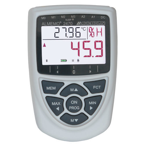 Medidor de temperatura - ALMEMO® 2470 - Ahlborn Mess- und Regelungstechnik GmbH - de pressão / de umidade relativa / digital