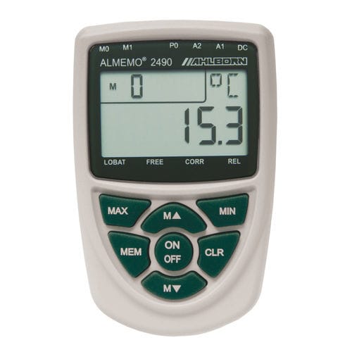 Medidor de temperatura - ALMEMO® 2490A - Ahlborn Mess- und Regelungstechnik GmbH - digital / portátil / de alta velocidade