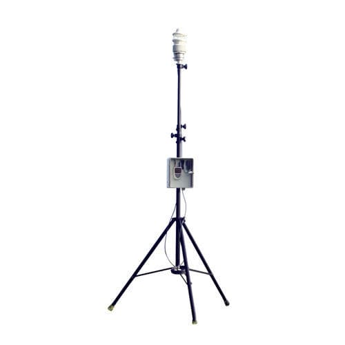 Estação meteorológica para central de energia solar - Mobile Wetterstation - Ahlborn Mess- und Regelungstechnik GmbH - portátil / de monitoramento