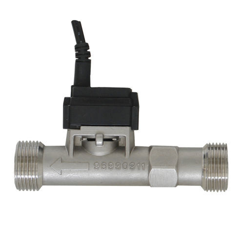 Sensor de fluxo para líquidos - Durchflusssensoren für Flüssigkeiten in Edelstahlausführung - Ahlborn Mess- und Regelungstechnik GmbH - térmico / de massa / em linha