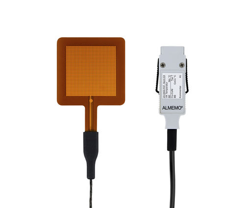 Sensor de fluxo de calor de filme fino - Ahlborn Mess- und Regelungstechnik GmbH - para altas temperaturas / de espessura reduzida / de monitoramento