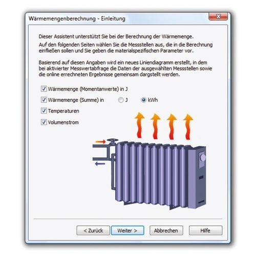 Módulo de software de cálculo - Ahlborn Mess- und Regelungstechnik GmbH - de automação / industrial / de produção