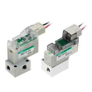 Válvula com acionamento pneumático - 3QE, 3QB series - CKD - com mais de 6 vias