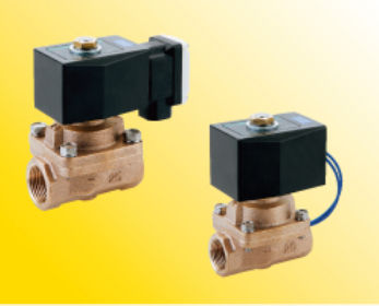 Válvula solenoide de ação indireta - SPK series - CKD - de 3 vias / para vapor