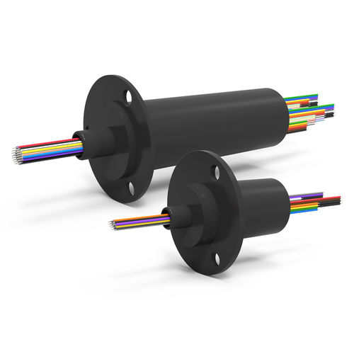 Anel coletor elétrico - ESM series - DSTI - Dynamic Sealing Technologies - de cápsula / em ouro / compacto