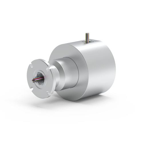 Caixa de montagem para anel coletor - SRPE-100 - DSTI - Dynamic Sealing Technologies - flangeada / cilíndrica / em alumínio