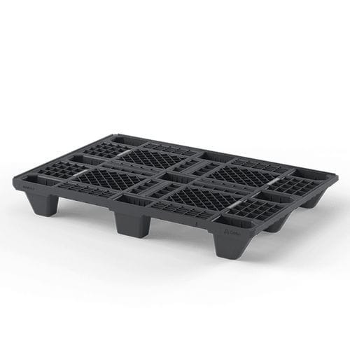 Palete em plástico reciclado - Retail E5.3 (OD-9F)  - Cabka - ISO / de transporte / de acondicionamento