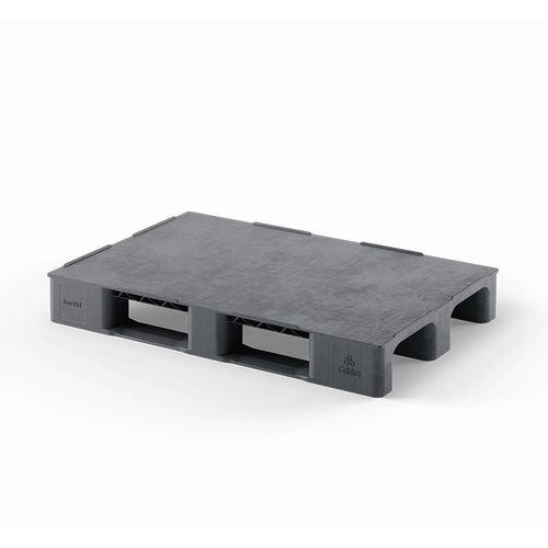 Palete em plástico reciclado - Eco E5.1 (CD-3R) - Cabka - ISO / de transporte / de movimentação