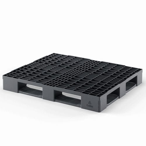 Palete em plástico reciclado - Eco i5 (OD-5R) - Cabka - ISO / de transporte / de acondicionamento