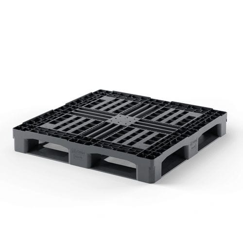Palete em plástico reciclado - Eco C5 (OD-6R) - Cabka - ISO / de transporte / de acondicionamento