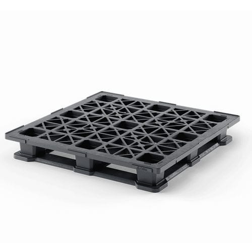 Palete em plástico reciclado - Nest S5 (OD-6R) - Cabka - ISO / de transporte / de acondicionamento