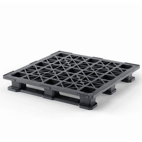 Palete em plástico reciclado - Nest S5 (OD-3R) - Cabka - ISO / de transporte / de acondicionamento
