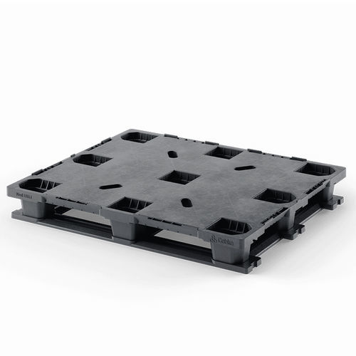 Palete em plástico reciclado - Nest US5.1 (CD-6R) - Cabka - ISO / de transporte / de acondicionamento