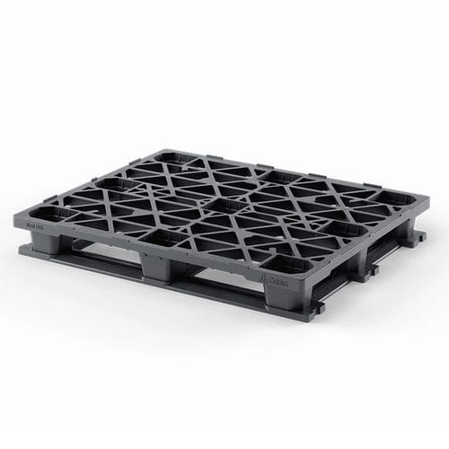 Palete em plástico reciclado - Nest US5 (OD-6R) - Cabka - ISO / de transporte / de movimentação