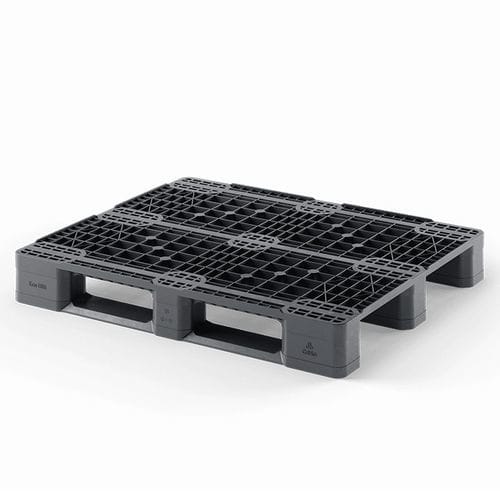 Palete em plástico - Eco US5 (OD-3R-M) - Cabka - metálico / ISO / de transporte