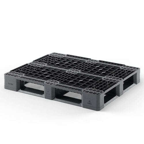Palete em plástico - Eco US5 (OD-6R-M) - Cabka - metálico / ISO / de transporte