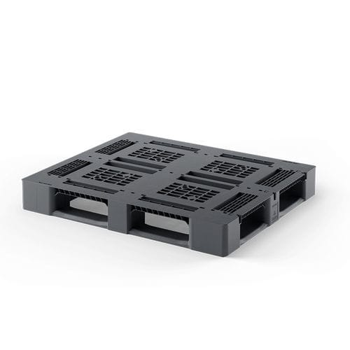 Palete em plástico reciclado - Eco i5.2 (OD-5R) - Cabka - ISO / para cargas médias / empilhável