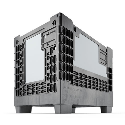 Contentor de movimentação - CabFold Hybrid E755 4F - Cabka - de armazenamento / metálico / em material plástico
