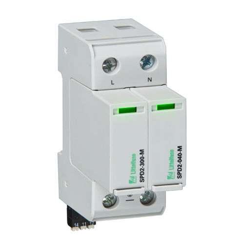 Dispositivo de proteção contra surtos de tipo 2 - SPD2 1P+1 series - Littelfuse - de tipo 1 / classe II / para fonte de alimentação