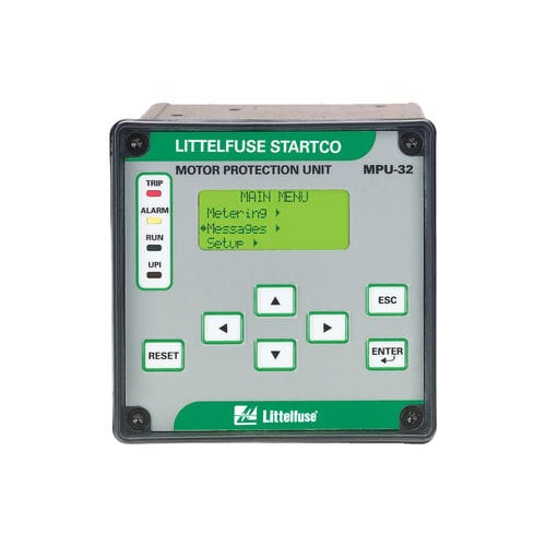 Relé de proteção de tensão - MPU-32 series - Littelfuse - de corrente / trifásico / de motor