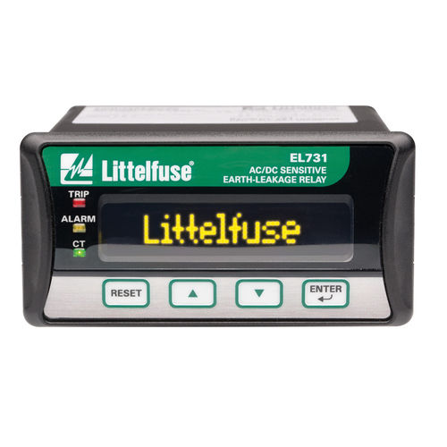 Relé de proteção de fuga à terra - EL731 series - Littelfuse - de temperatura / 1 NA/NF / CA/CC