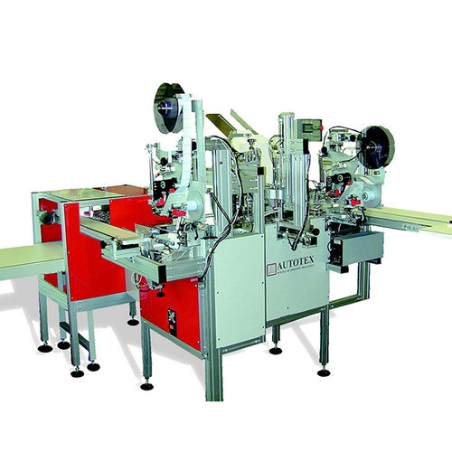 Máquina embaladora automática - CARD WRAP - AUTOTEX - com filme dobrado / para a indústria têxtil