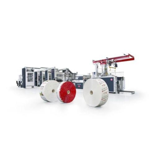 Linha de fabricação em material plástico - POLYTEX - W&H Group - em alumínio / em material compósito / em PE