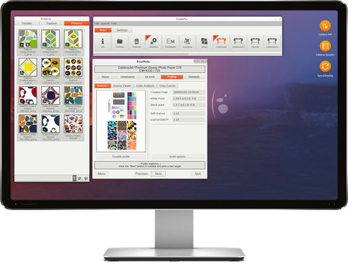 Software de gestão - TextilePro - CALDERA - de controle / para têxteis