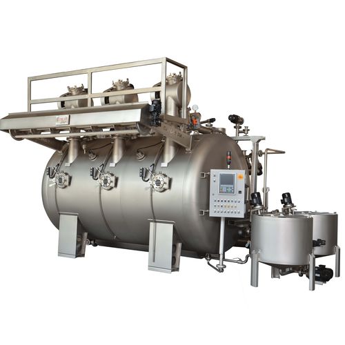 Máquina de tingimento para tecidos - HT DYEMAX  - CANLAR TM TEKSTIL MAKINA/TEXTILE MACHINERY - regulável
