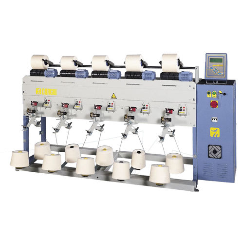 Máquina bobinadeira de fios têxteis - BR-AS - CORGHI TEXTILE - cruzada