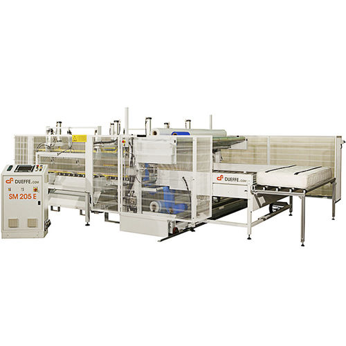 Máquina embaladora automática - SM205 E - DUEFFE - horizontal / para colchões / para a indústria têxtil