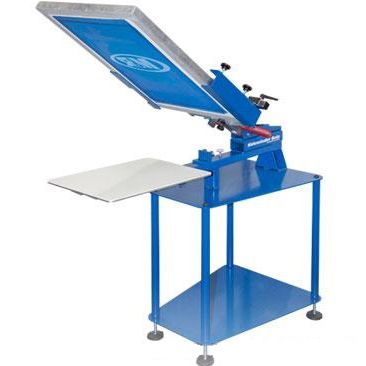 Máquina de serigrafia manual - SIDEWINDER SOLO™  - M&R - em cores / para têxteis / para superfícies planas