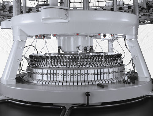 Máquina de tricô circular - D4-3.2 II - MAYER & CIE - de jersey duplo / industrial