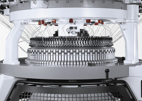 Máquina de tricô circular - IG 3.2 QC - MAYER & CIE - de jersey duplo / industrial