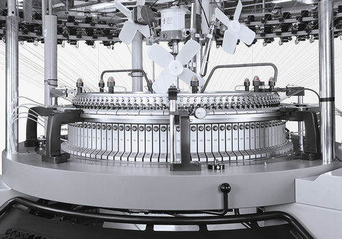 Máquina de tricô circular - MV 4-3.2 II - MAYER & CIE - de jersey simples / industrial