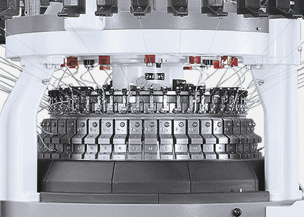 Máquina de tricô circular - OVJA 1.6 E (3WT) - MAYER & CIE - de jersey duplo / industrial