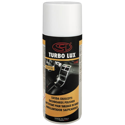 Spray de limpeza - TURBO LUX - SILICONI - para o plástico / sem silicone