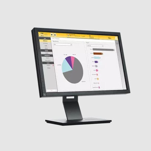 Sistema de monitoramento de condição de máquina - Loepfe MillMaster&reg; TOP - Vandewiele - de posição / de performance / de produção