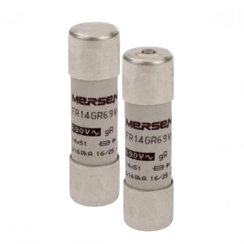 Fusível cilíndrico - Protistor® series - Mersen - Electrical Power - ultrarrápido / Classe gR / de alta velocidade